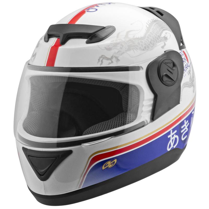 Capacete Moto Fechado Pro Tork G7 Evo 788 Akira Japao Brilhante